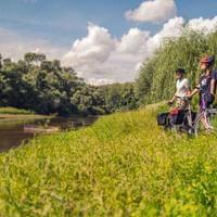 Réserve naturelle du delta de la Sauer, à Munchhausen