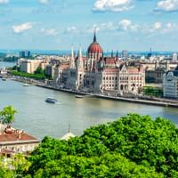 Vue du Parlement de Budapest