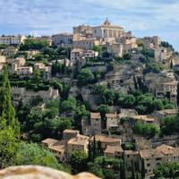 ville gordes luberon vaucluse paysage