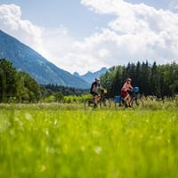 Cyclotouristes dans le land de Salzbourg