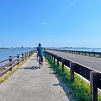Pédaler dans les environs de Grado