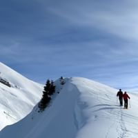 Massif des Bauges en hiver