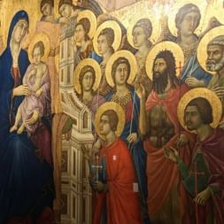 Maesta, Duccio di Buonsegna, Museo dell'opera del Duomo, Sienne