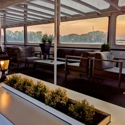 MS Serena, pont soleil