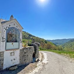 Sentier entre Treiso et Cravanzana