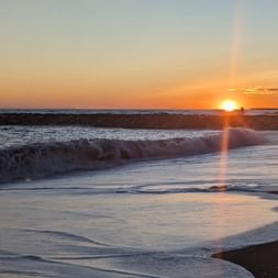 Coucher de soleil sur Cecina Mare