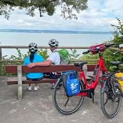 Pause sur les rives du lac de Constance