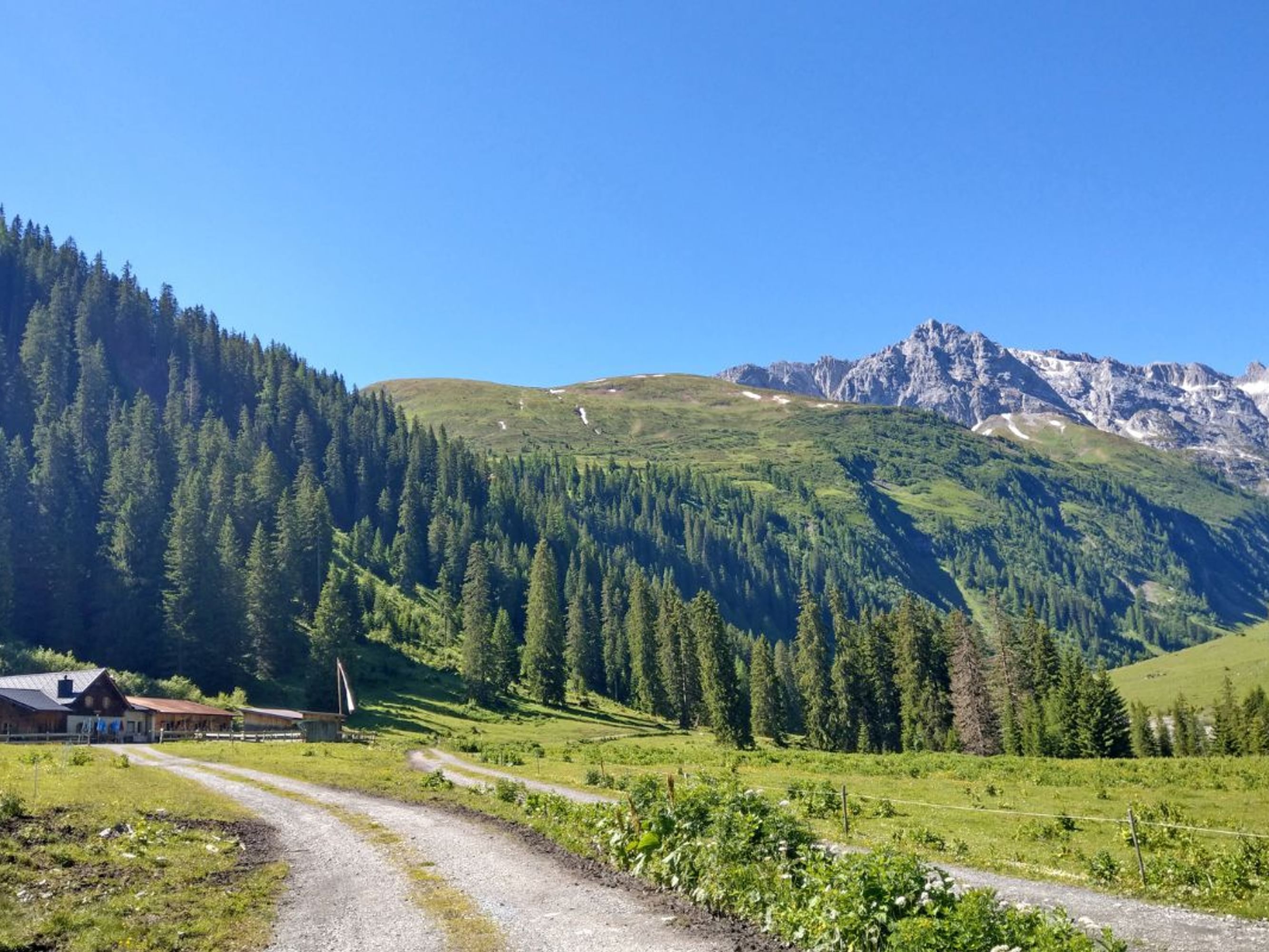 Image Traversée des Alpes, l'E5 d'Oberstdorf à Merano, Charme