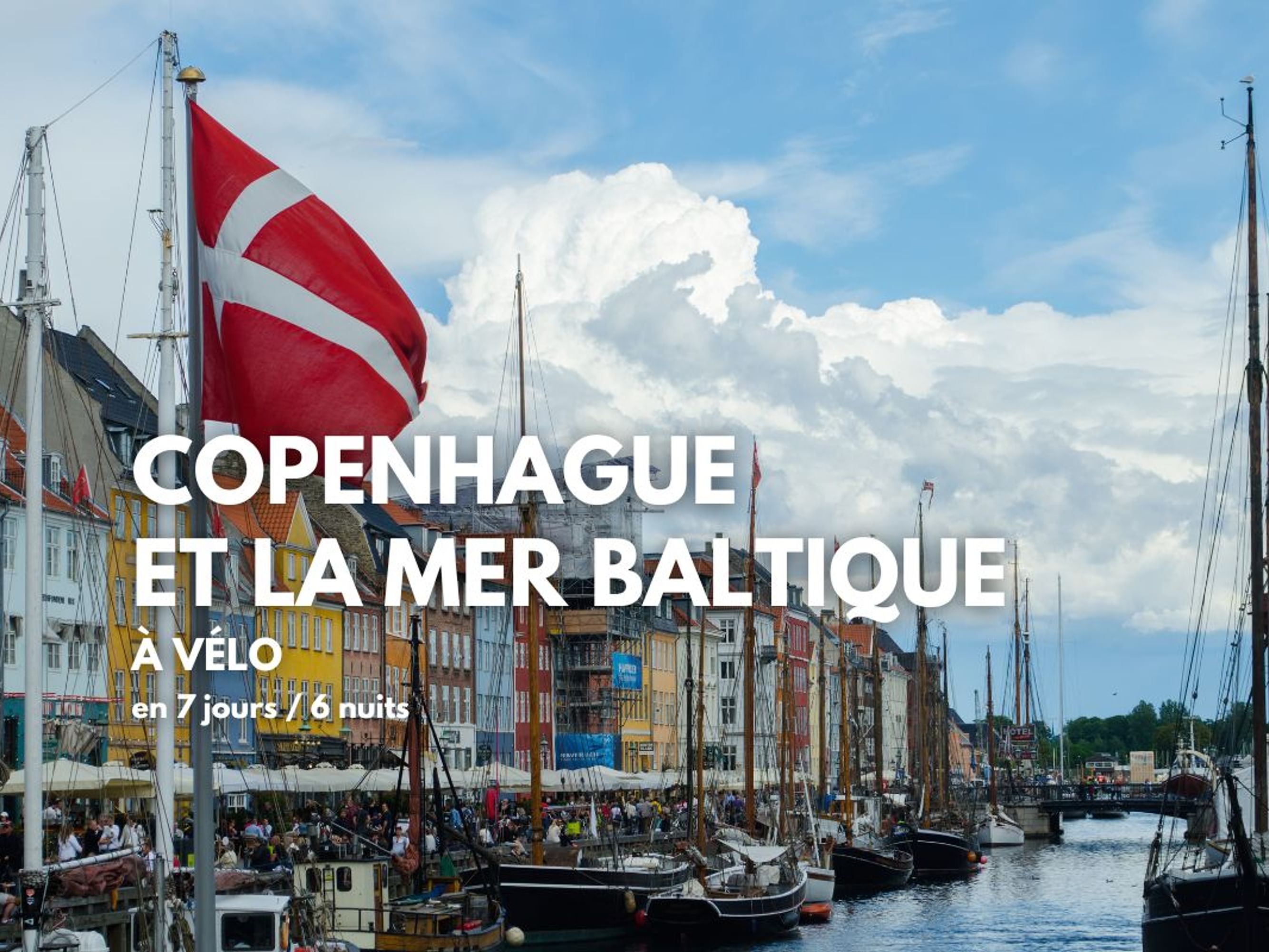 Image Copenhague et les paysages de la mer Baltique