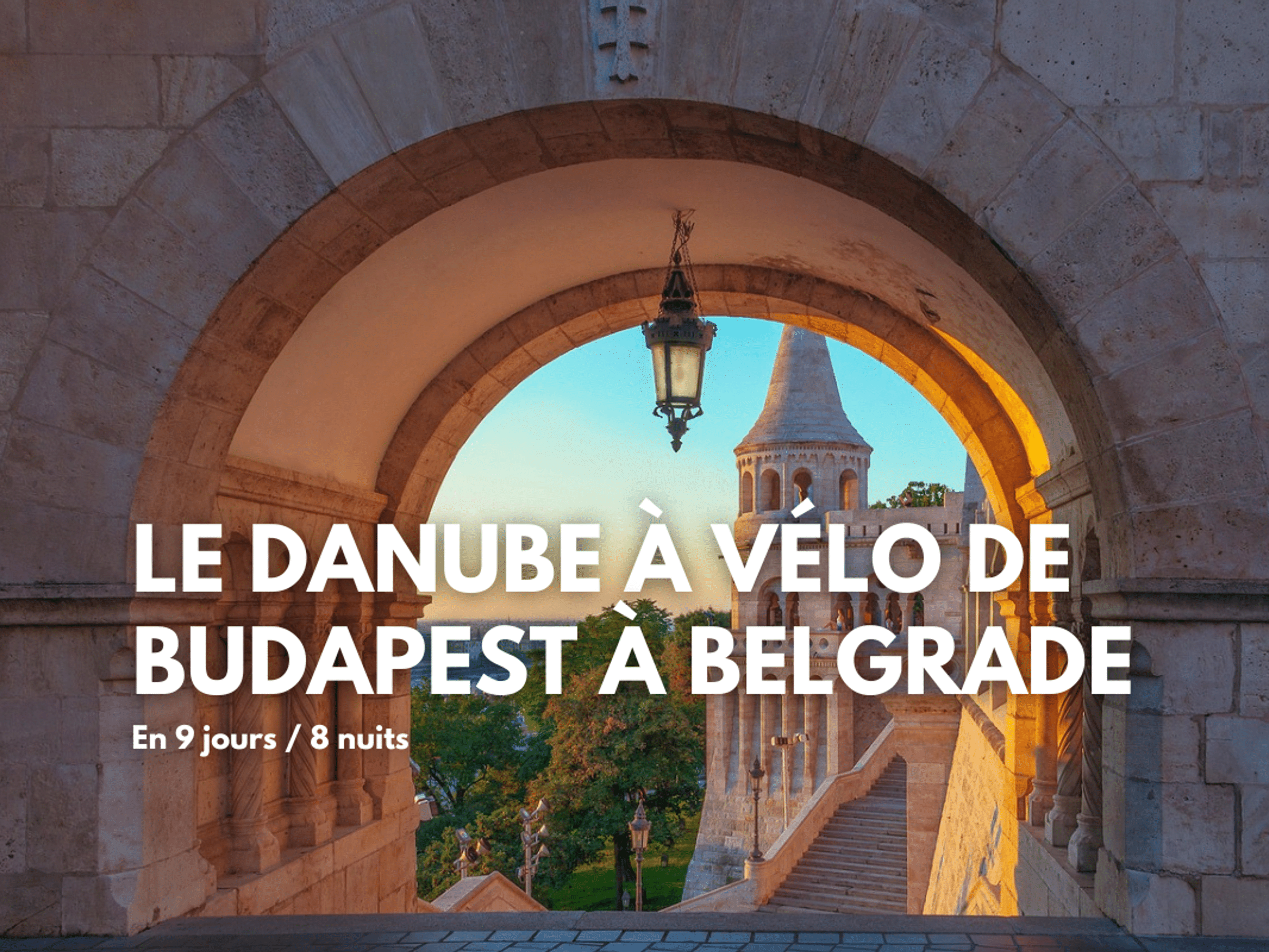 Image Le Danube à vélo de Budapest à Belgrade