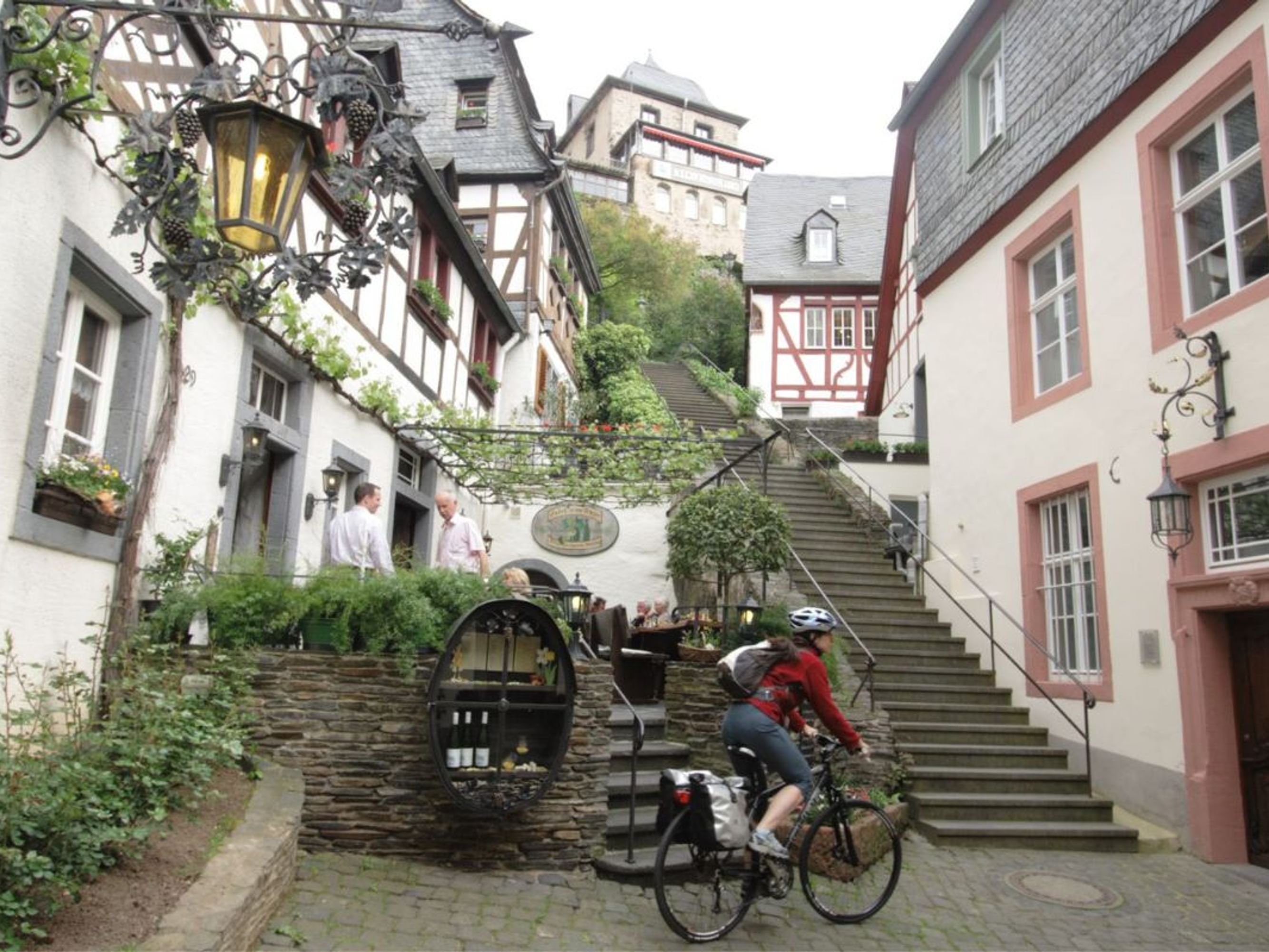 Image La Moselle à vélo