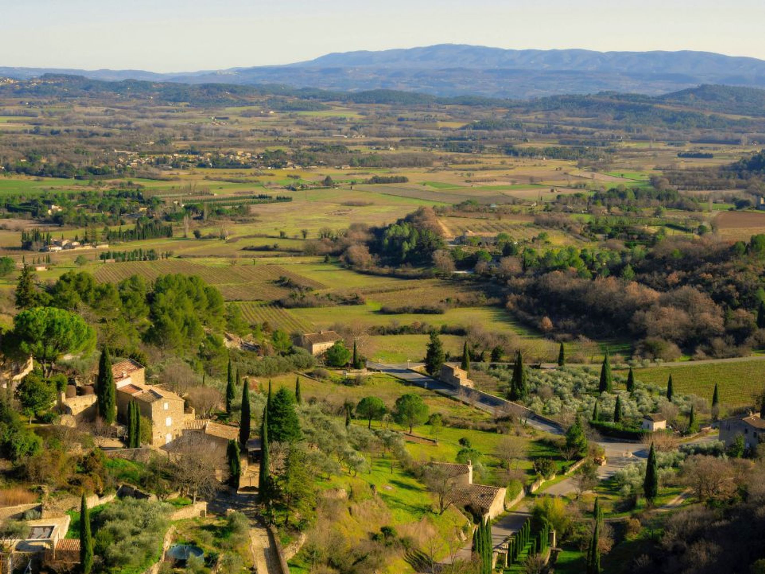 Image Luberon à pied