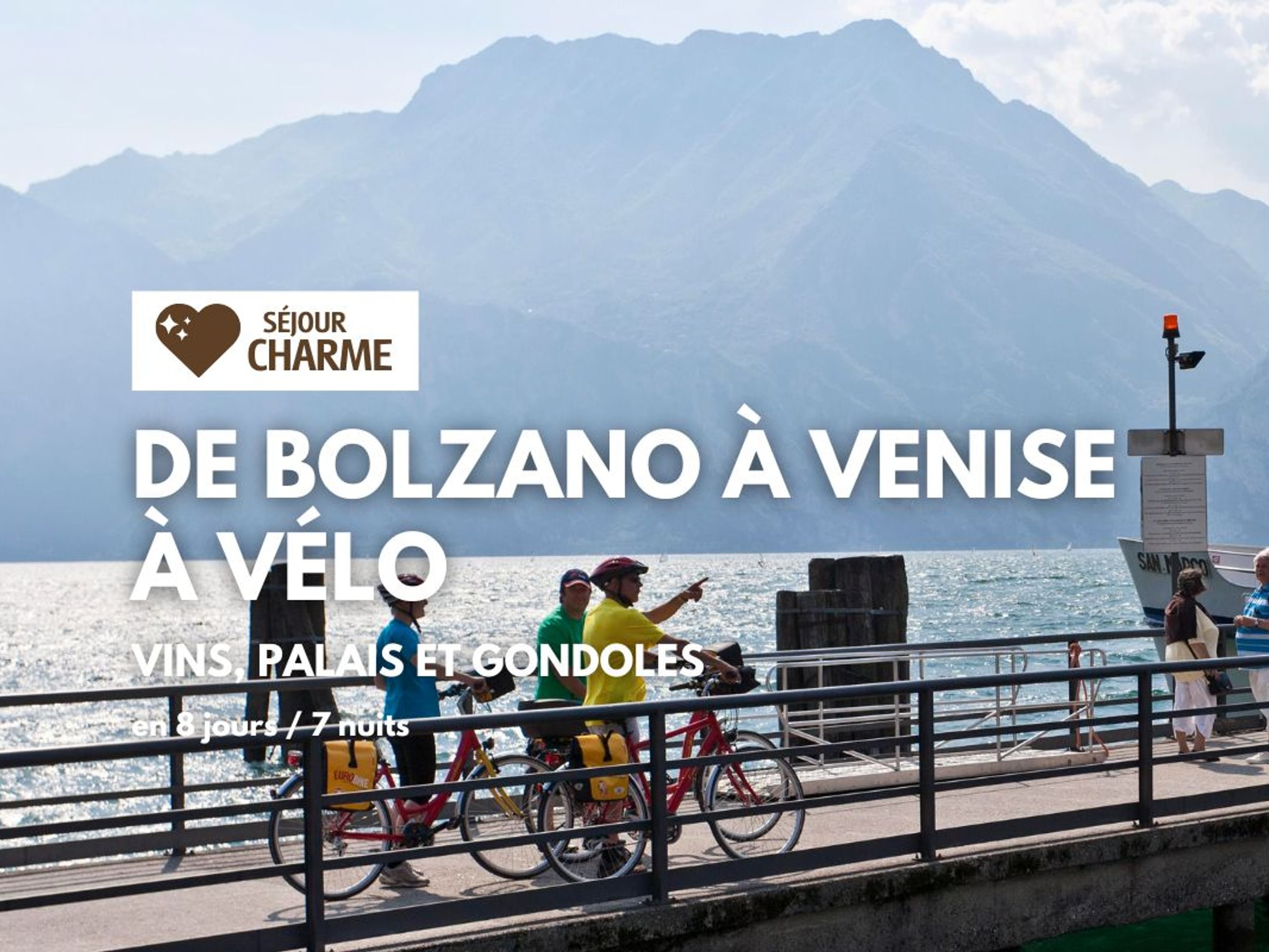 Image De Bolzano à Venise à vélo, charme