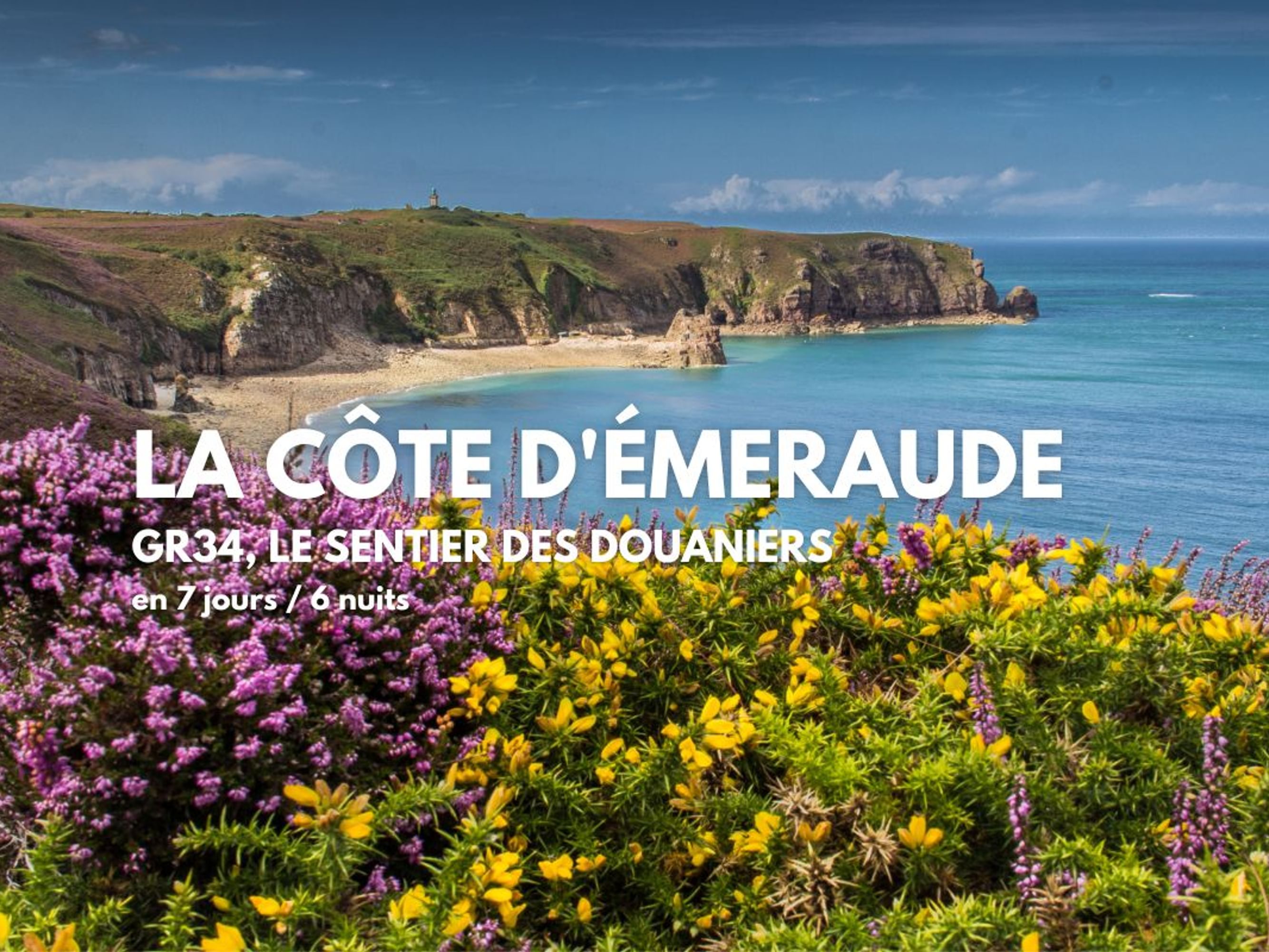 Image La Côte d'Émeraude en randonnée - GR34