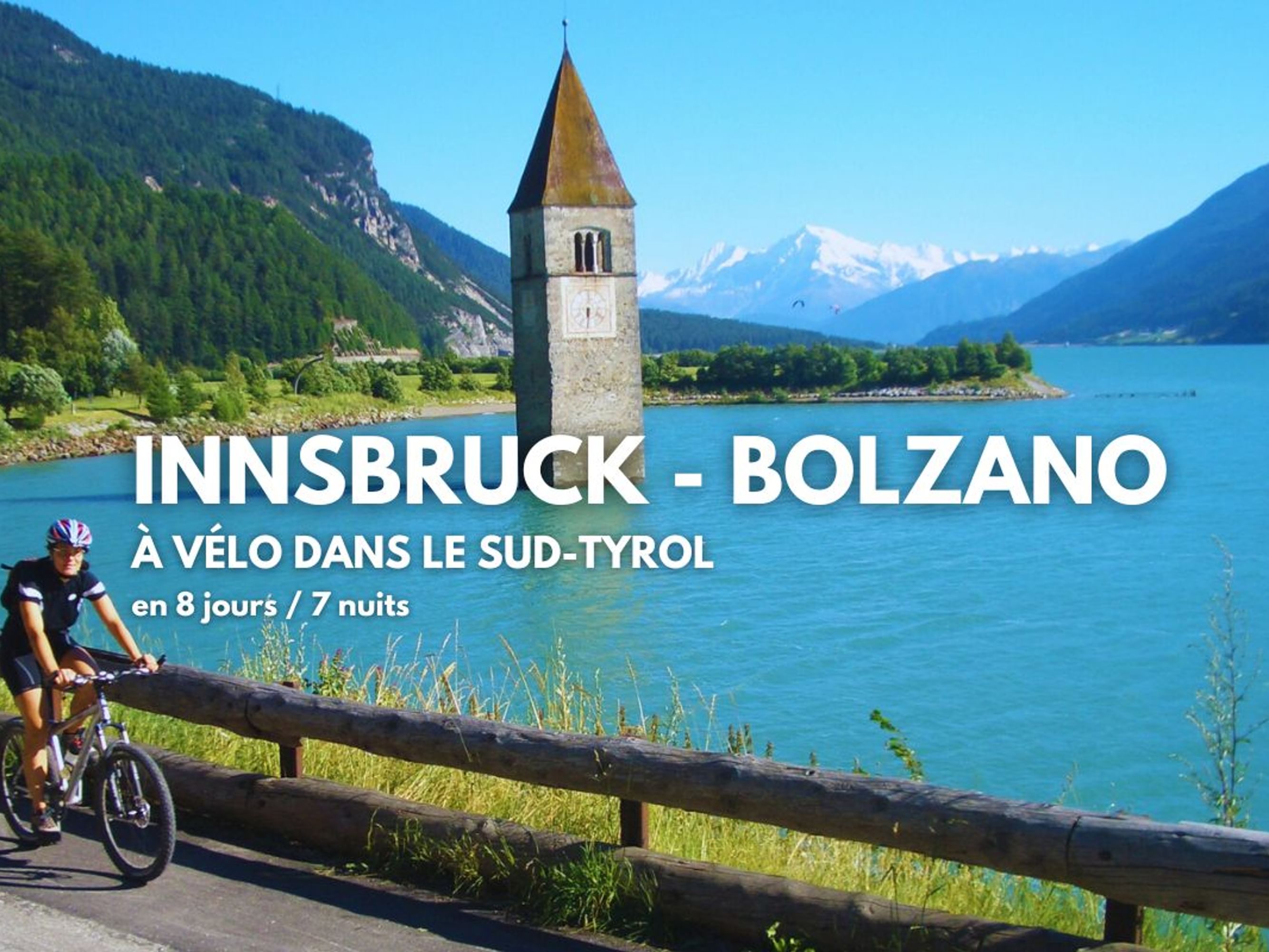 Image D'Innsbruck à Bolzano à vélo