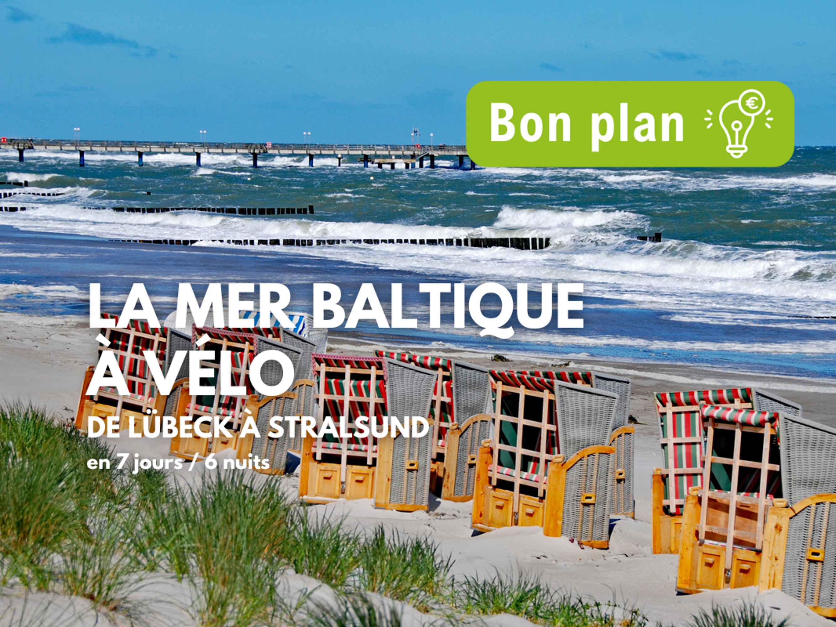 Image La mer Baltique à vélo, Lübeck - Stralsund, Bon plan