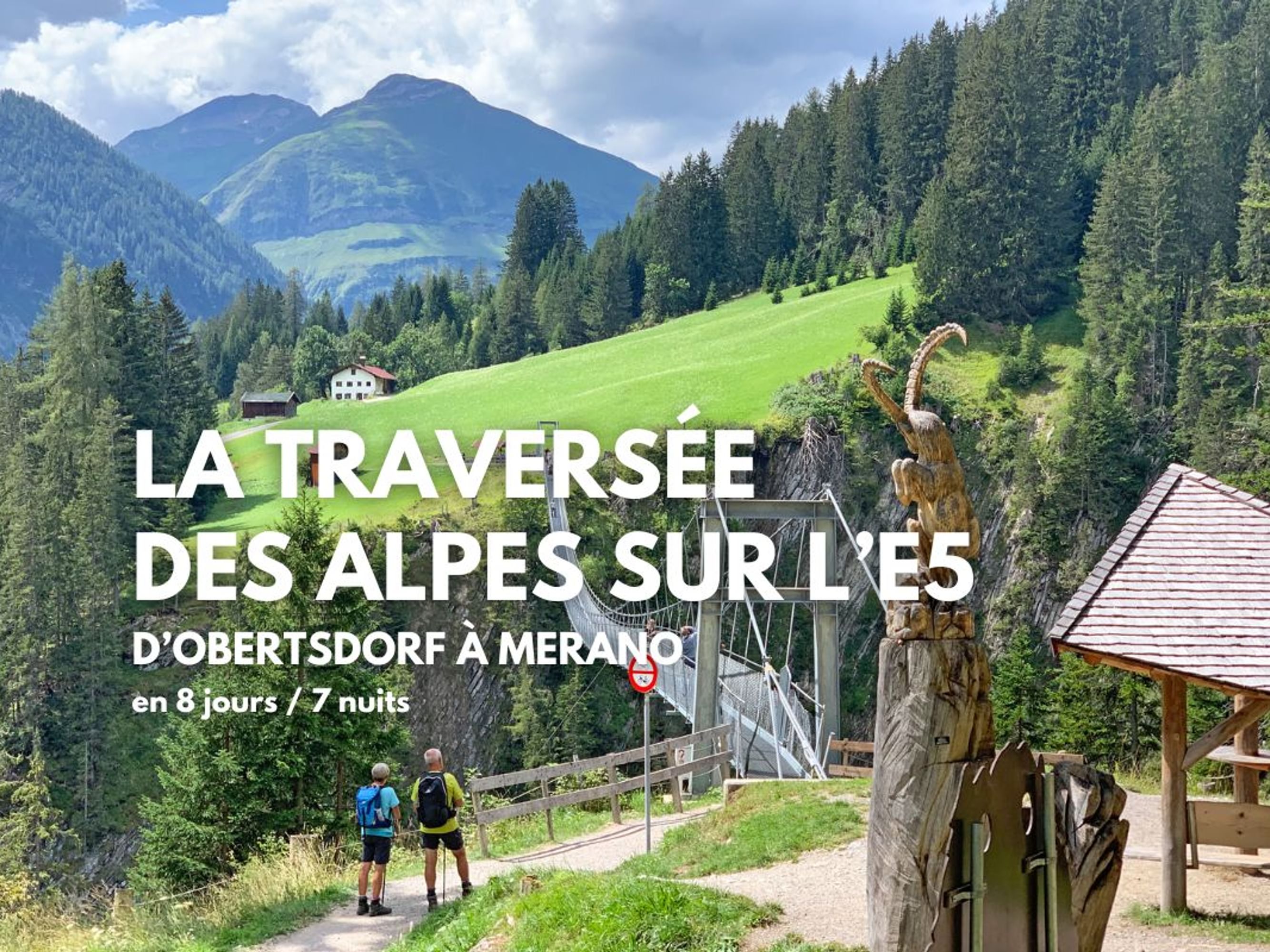Image Traversée des Alpes, l'E5 d'Oberstdorf à Merano