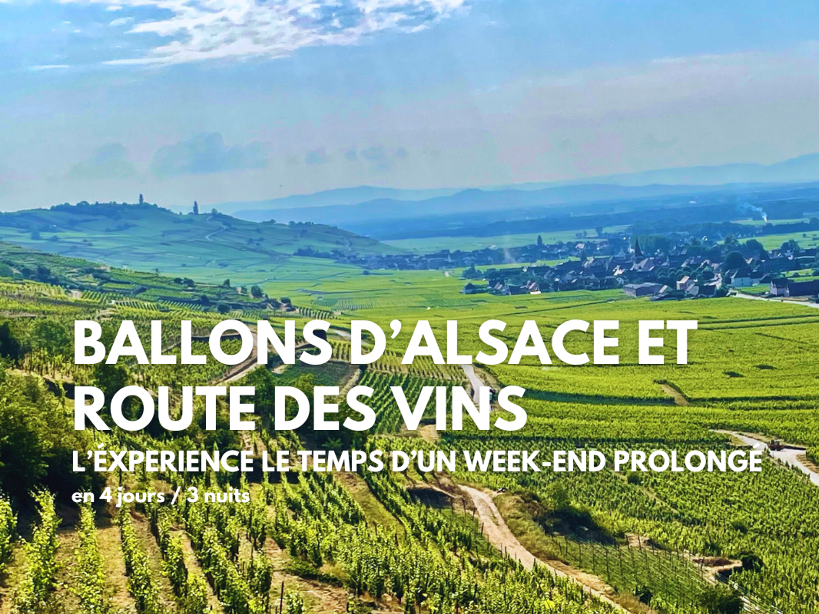 Image Ballons d'Alsace et Route des Vins, 4 jours
