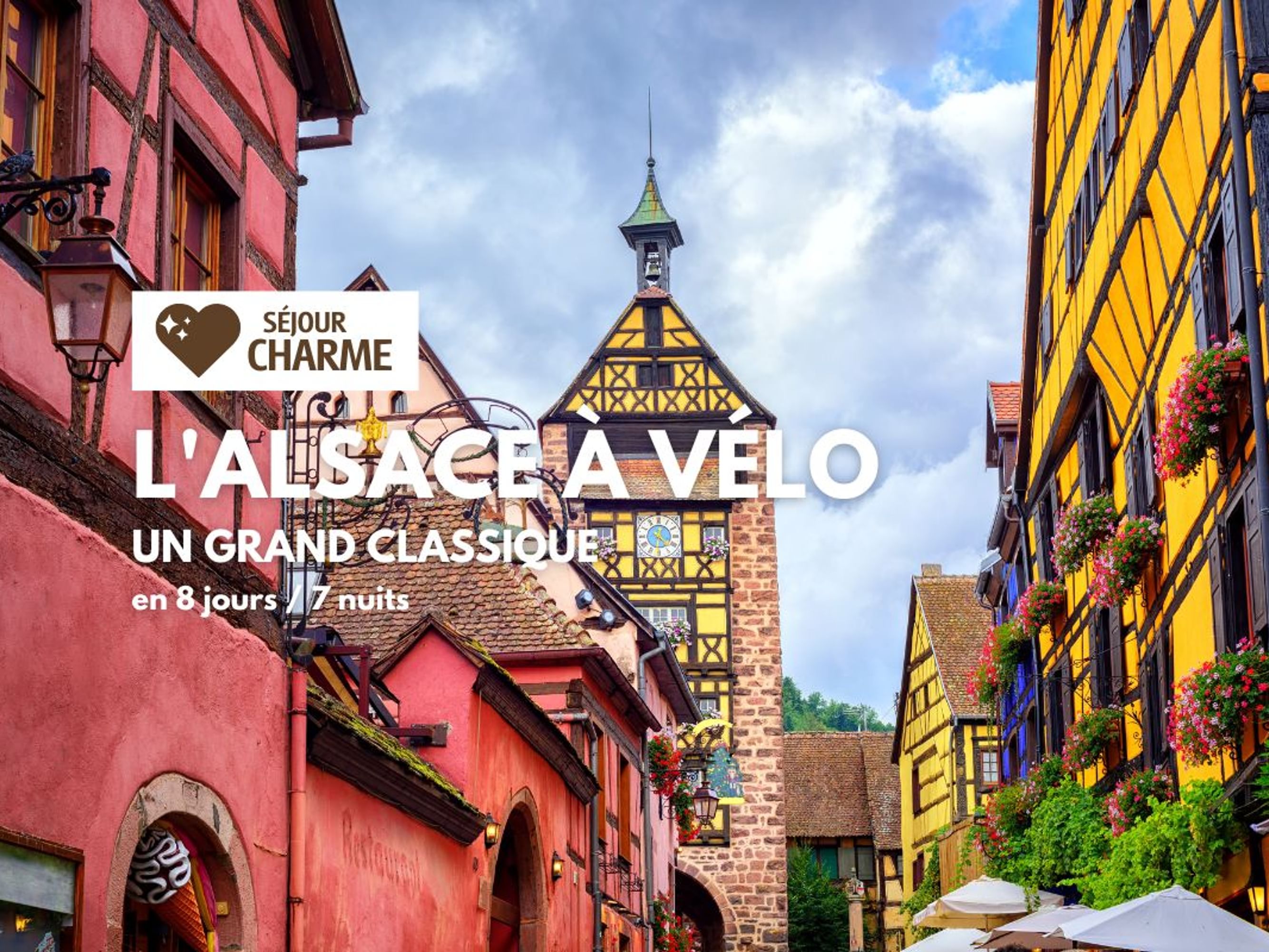 Image L'Alsace à vélo, Charme