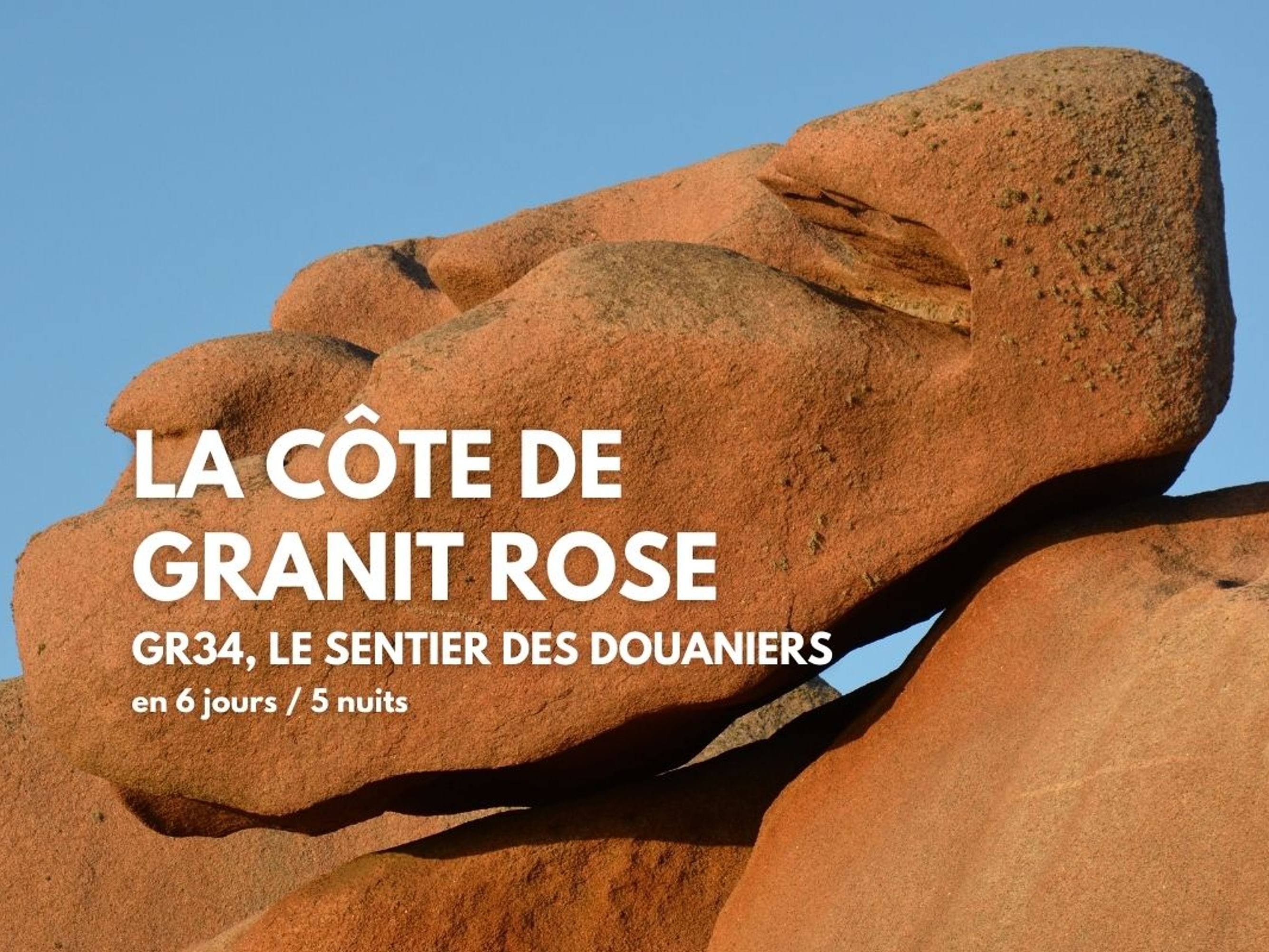 Image La Côte de Granit rose en randonnée, 6 jours