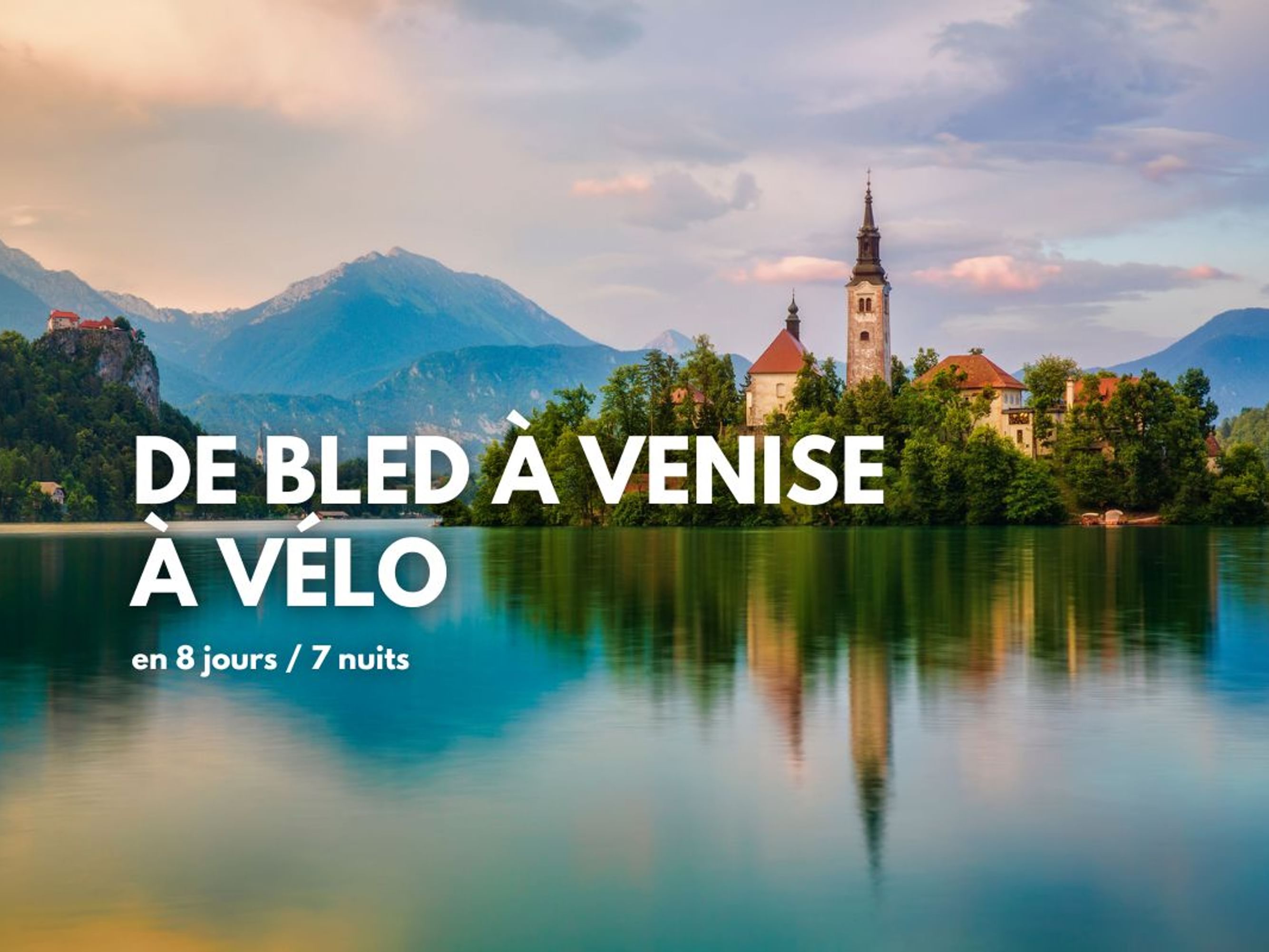 Image De Bled à Venise à vélo