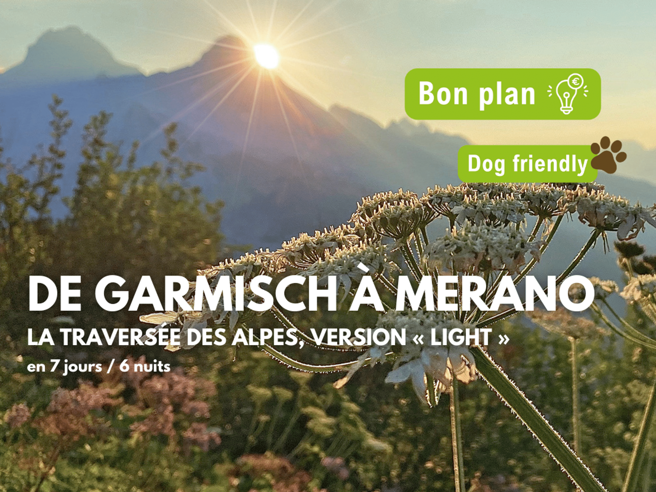 Image De Garmisch à Merano, Bon plan