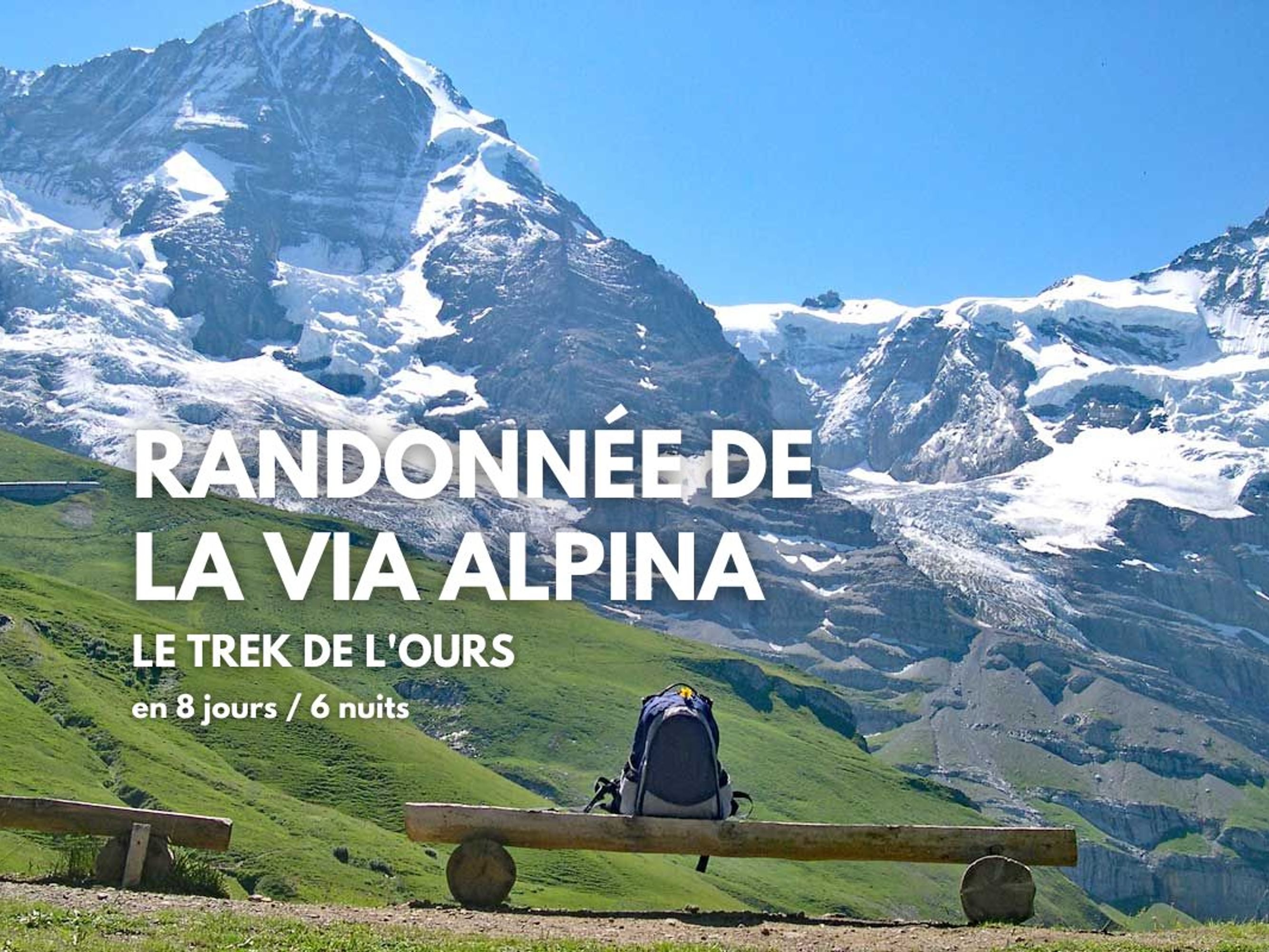 Image Randonnée de la Via Alpina, le Trek de l'ours
