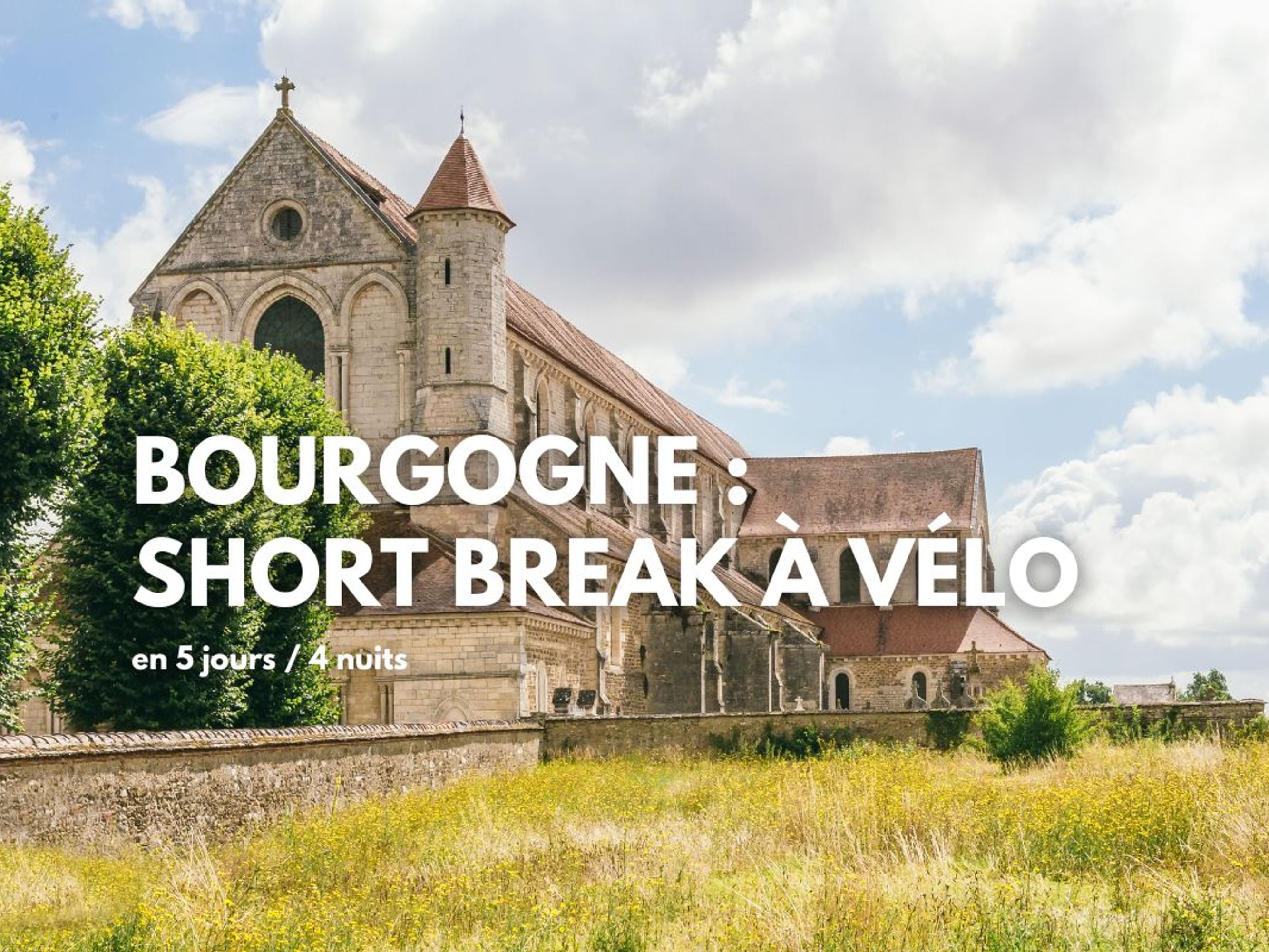 Image La Bourgogne : short break à vélo