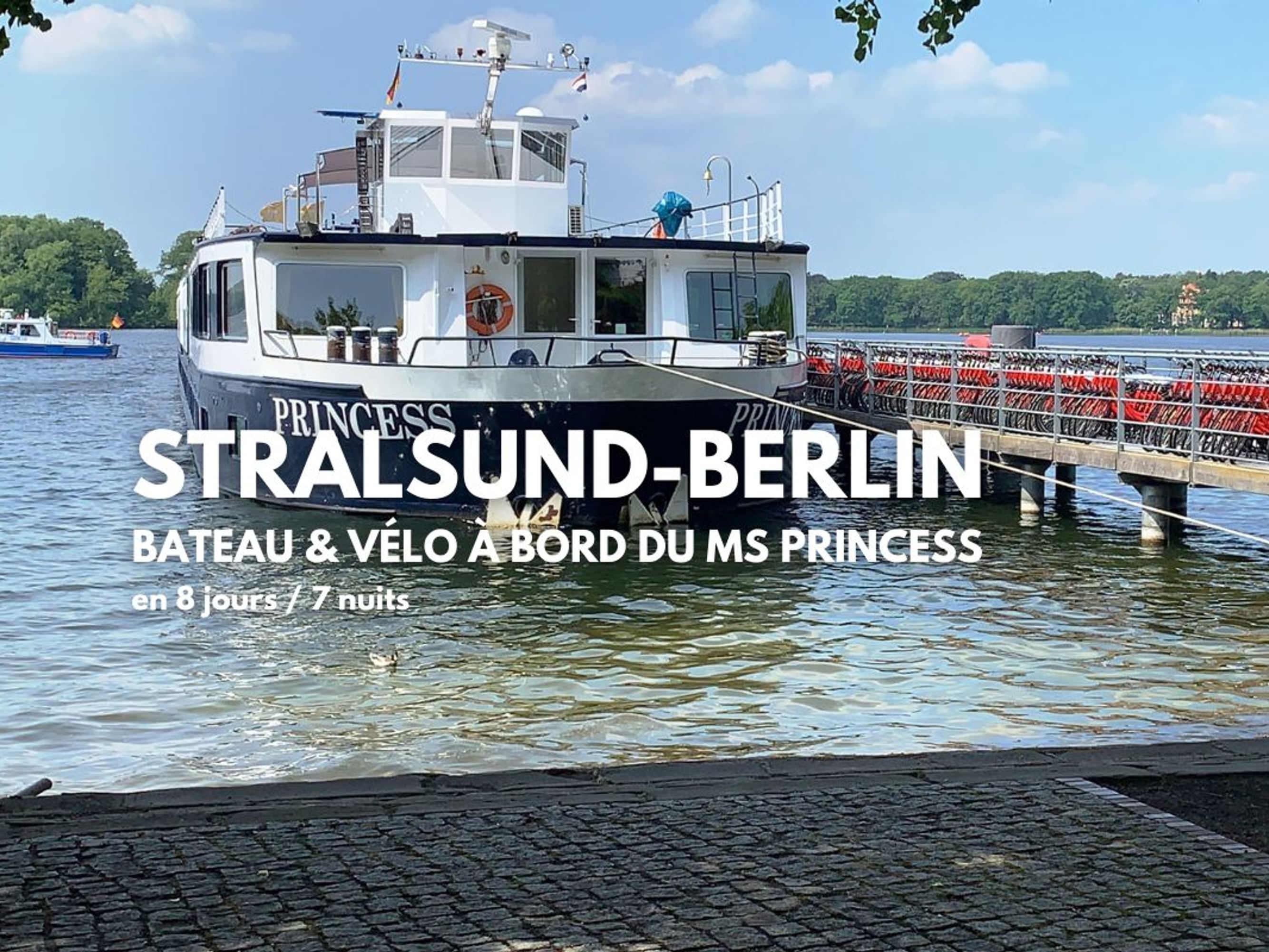 Image Bateau et Vélo - de Stralsund à Berlin - MS Princess