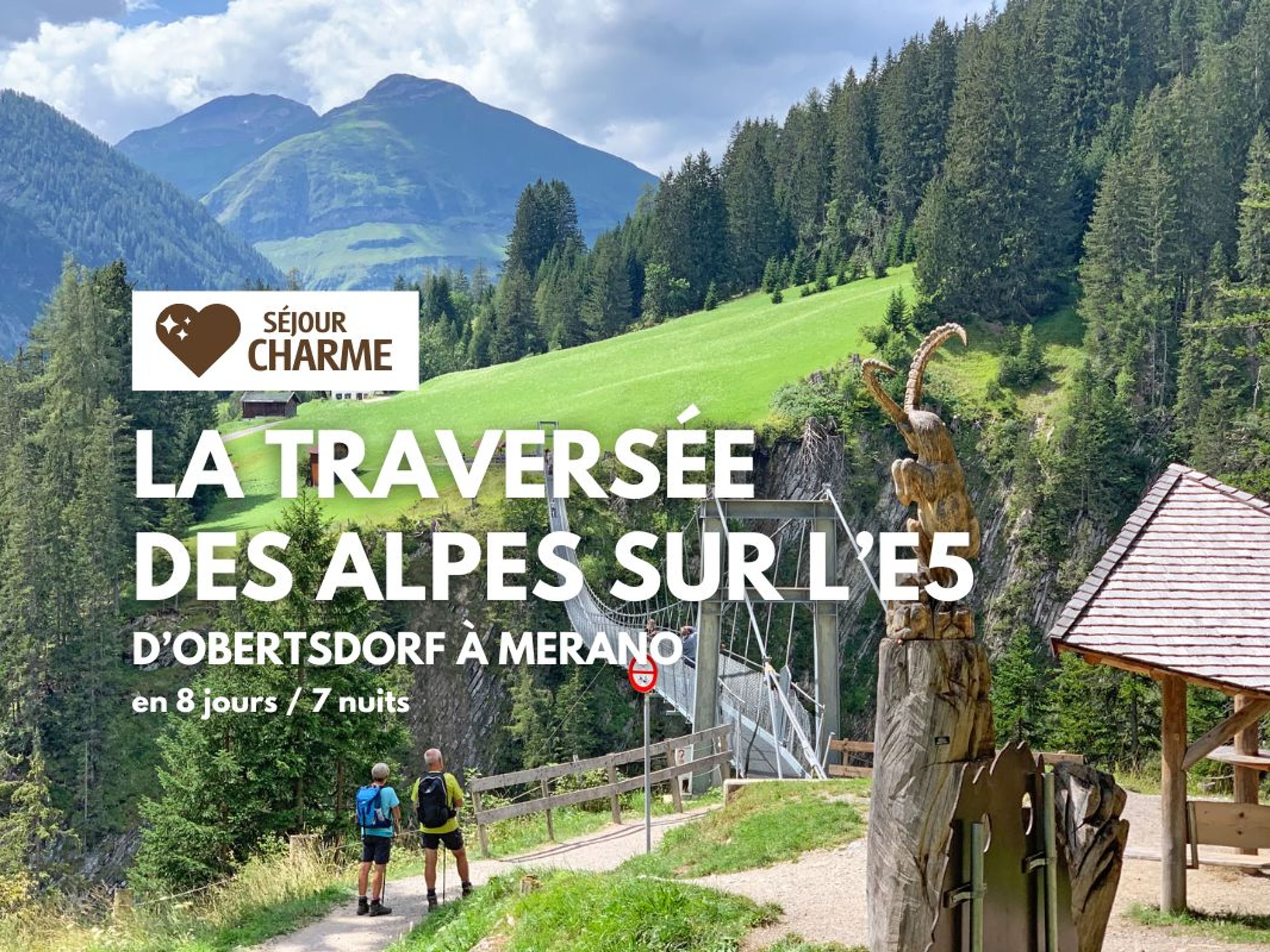 Image Traversée des Alpes, l'E5 d'Oberstdorf à Merano, Charme