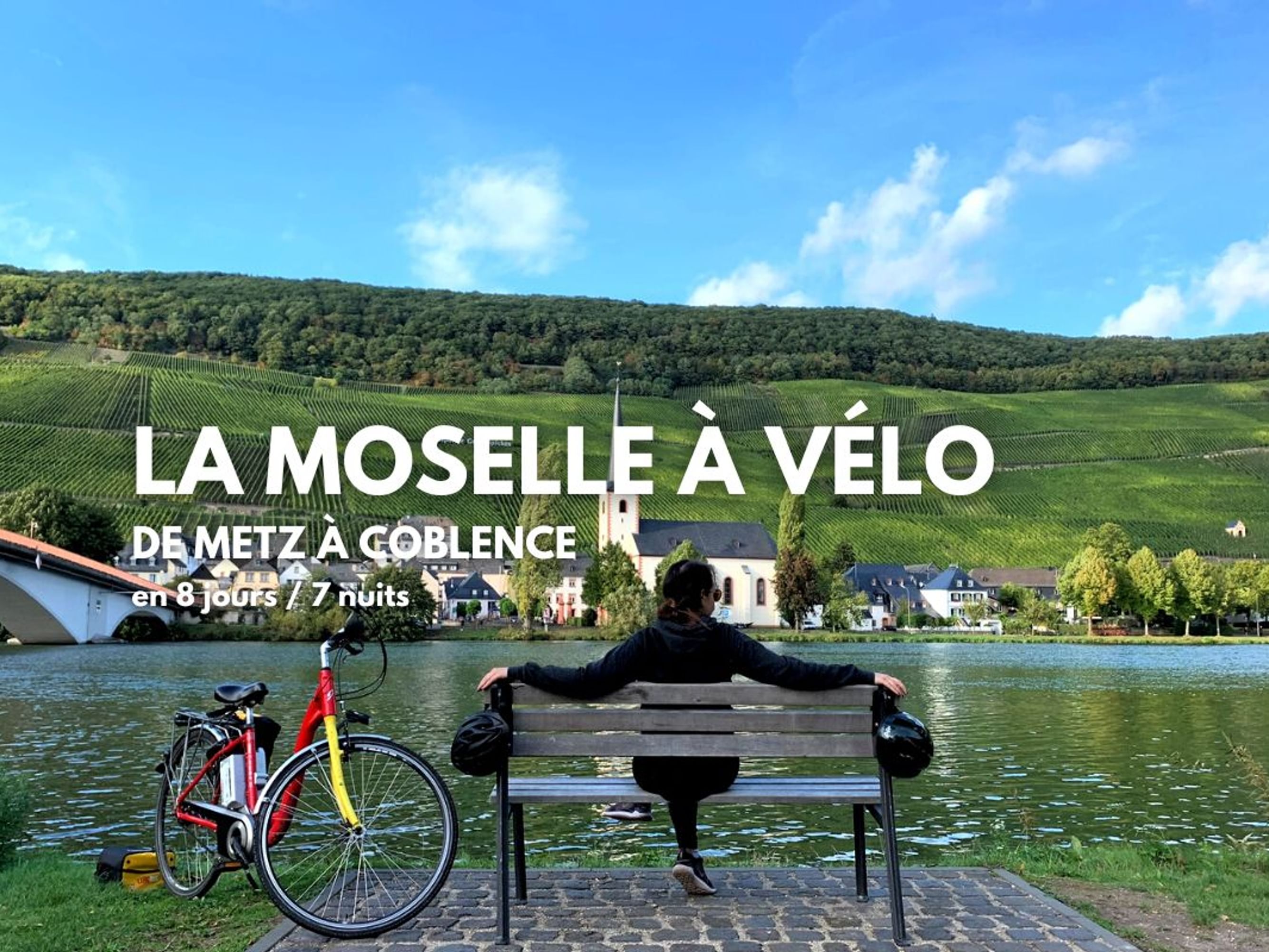 Image La Moselle à vélo