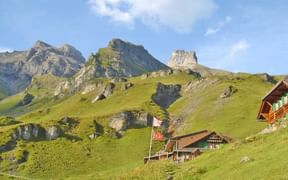 Alpage sur le trek de l'ours