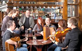 Musique dans un pub de Dublin