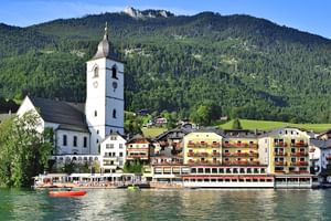 St Wolfgang, Hotel Weisses Roessl