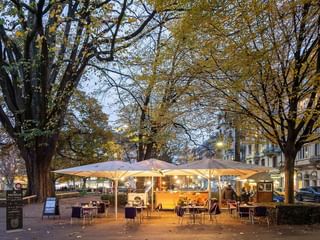 Terrasse de l'Hôtel Continental Park, Lucerne