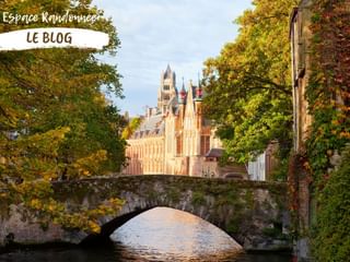 Vue de Bruges à l'automne