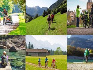Cyclotourisme et randonnée en Europe en toute saison