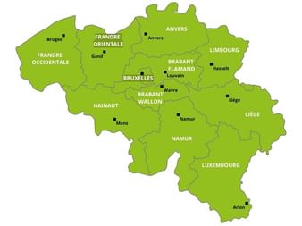Régions de Belgique