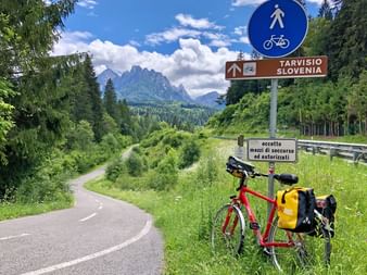 Voyage à vélo en famille sur l'Alpe Adria, de Villach à Grado