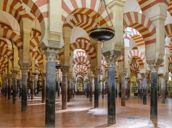 Intérieure de la Mosquée de Cordoue