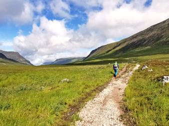 Sentier de randonnée entre Kingshouse et Kinlochleven