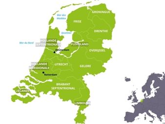 Carte des Pays-Bas