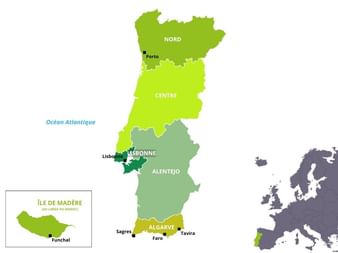 Régions du Portugal