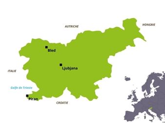 Carte de la Slovénie