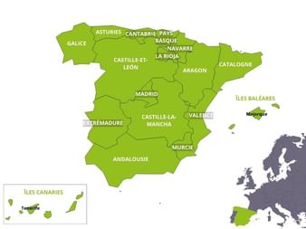Régions d'Espagne