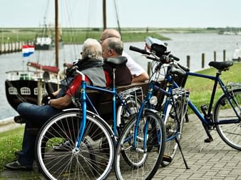 A vélo en Frise orientale