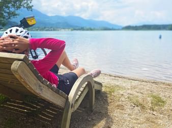 Pause sur les rives du Faaker See