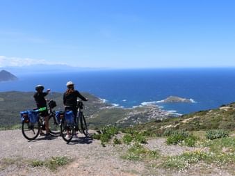 De Bastia à Ajaccio à vélo