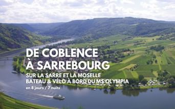 Coblence-Sarrebourg en Bateau et Vélo