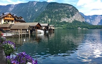 Rives du lac d'Hallstatt